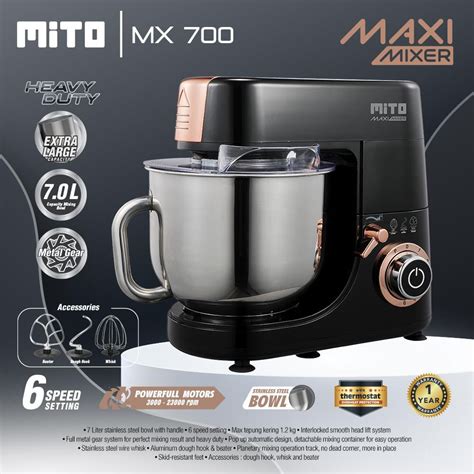 Spesifikasi Mixer Mito Mx 700